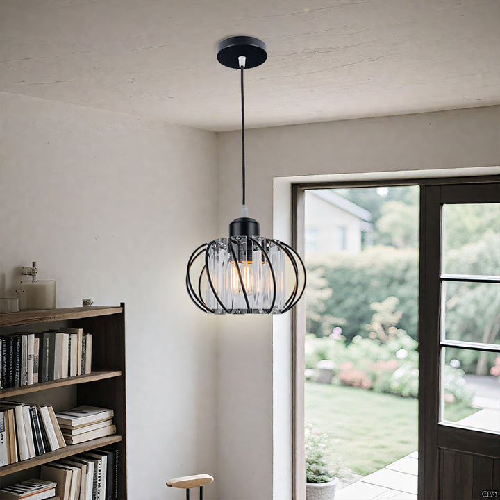 VerraNord™ – Suspension Nordique en Verre Globe Élégant