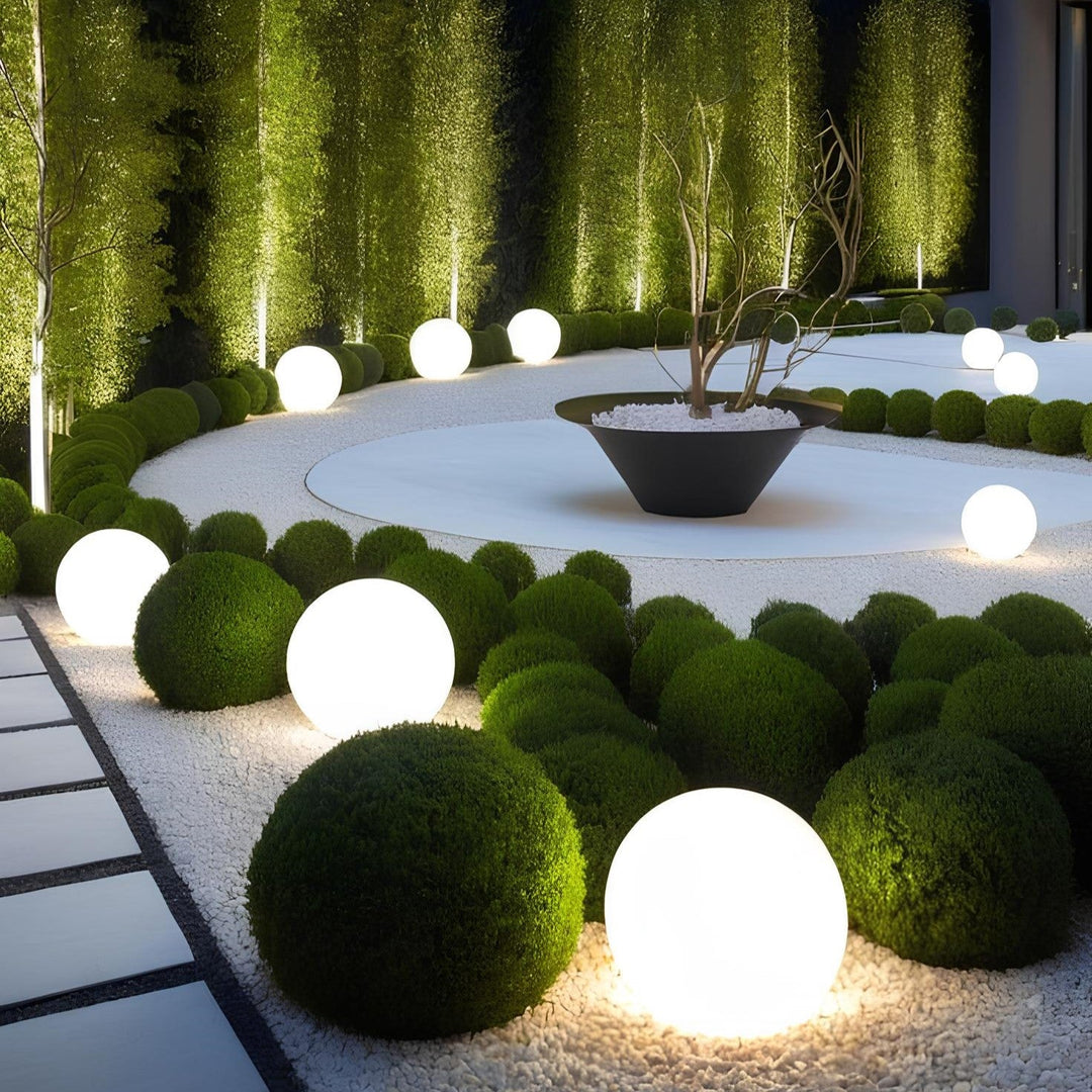 LumiOrbe™ – Lampe Sphérique de Jardin Multicolore