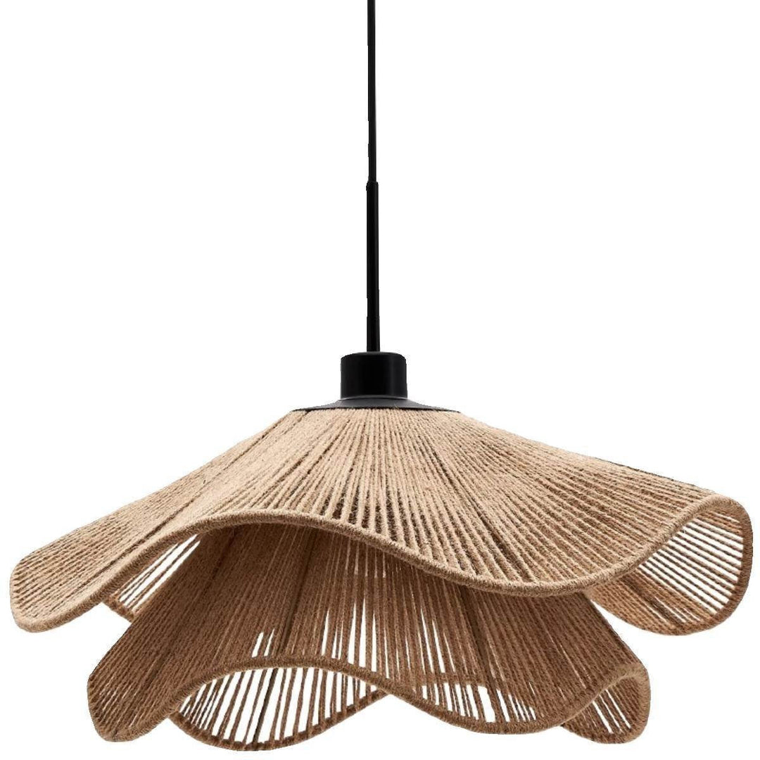 PailleLustre™ – Suspension Rétro au Tressage Naturel