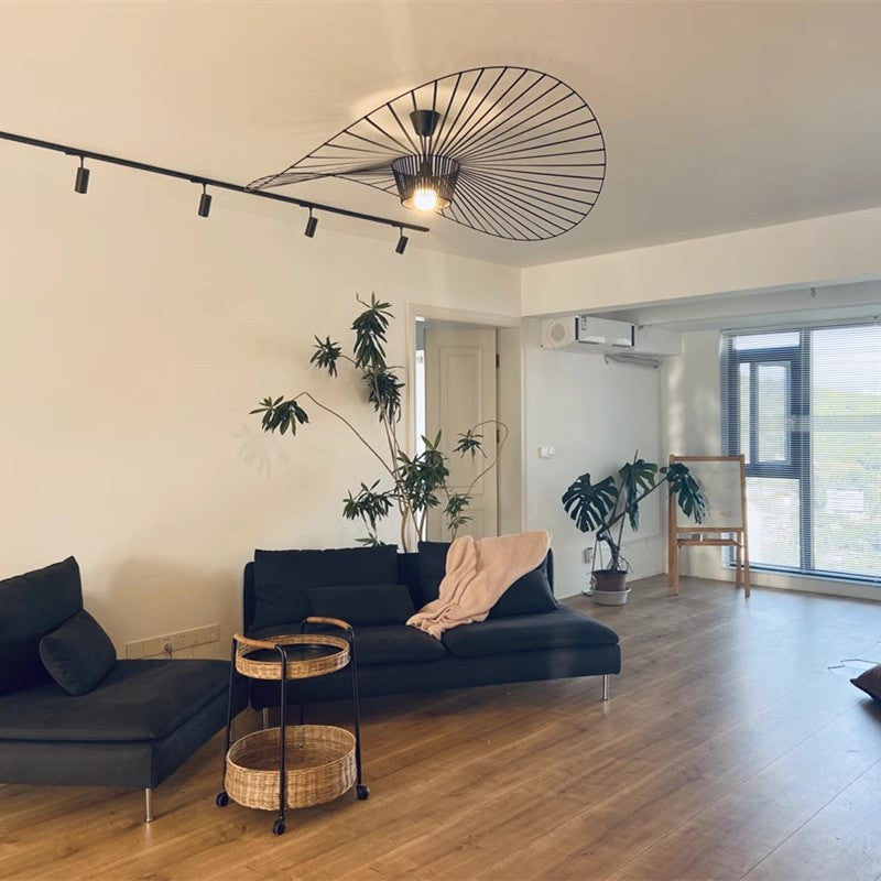 ÉlégantCouvre™ – Lampe Tissu Suspendue au Look Créatif