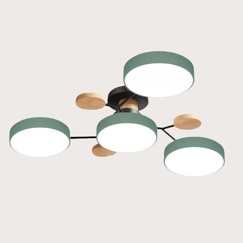 LumiCercle™ – Éclairage de Plafond Moderne en Acrylique