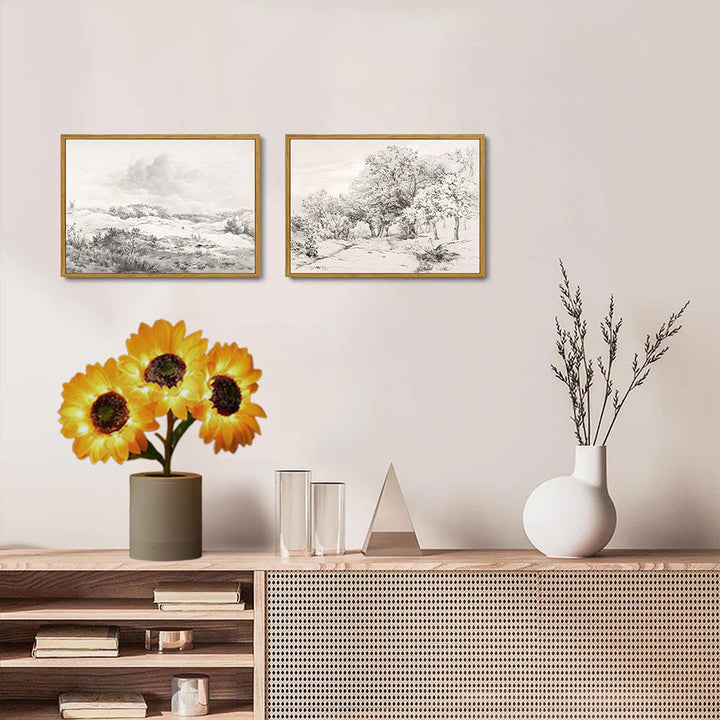 SoleaLume™ – Lampe de Table Tournesol Créative
