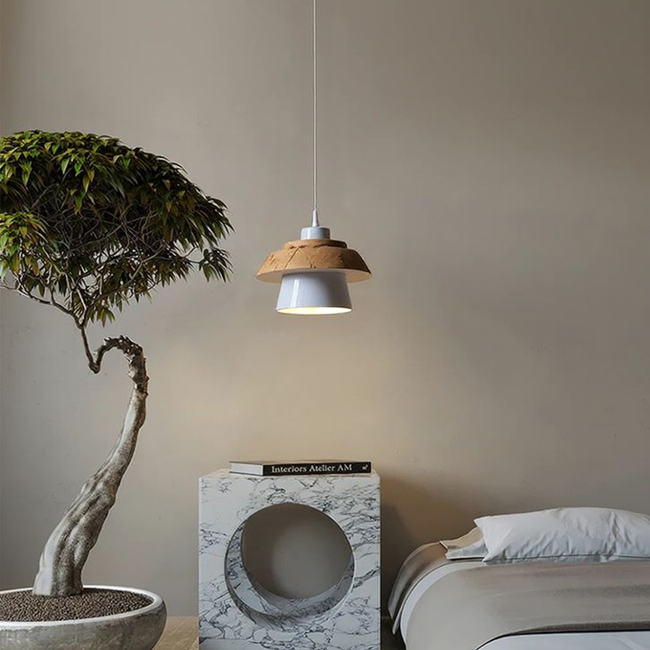 BoisChic™ – Suspension Élégante en Bois Naturel