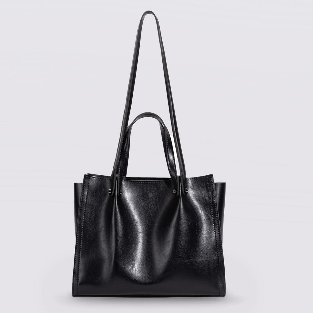 NoirÉpure™ – Sac Tote Élégant pour Femme Citadine