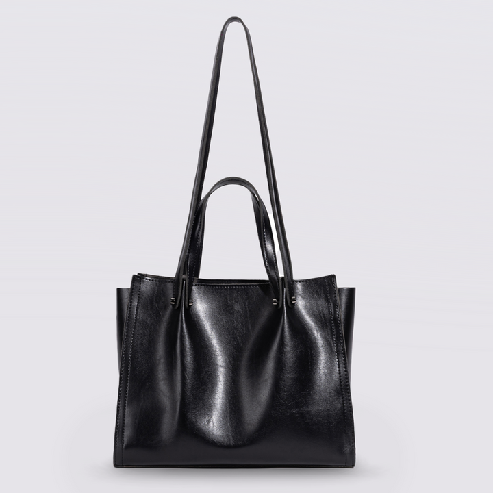 NoirÉpure™ – Sac Tote Élégant pour Femme Citadine
