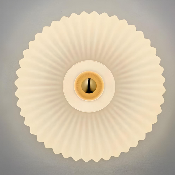 OrbeLumière™ – Applique Murale en Verre Circulaire