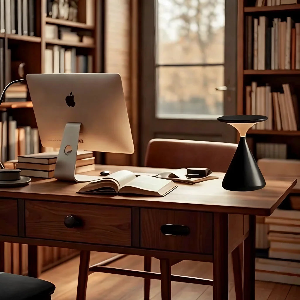 ÉclatSablier™ – Lampe de Table Sculpturale et Élégante