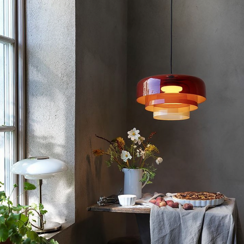 Clairéa™ – Lampes Suspendues en Verre Créatif