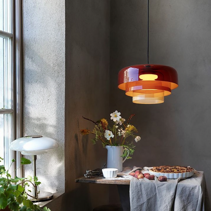 Clairéa™ – Lampes Suspendues en Verre Créatif