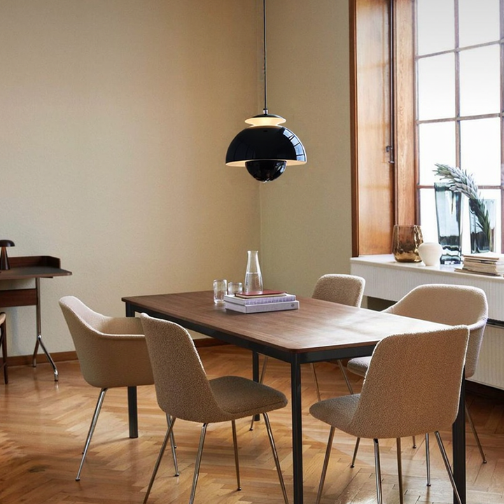 LumiBourgeon™ – Lustre Créatif au Design Floral Rétro