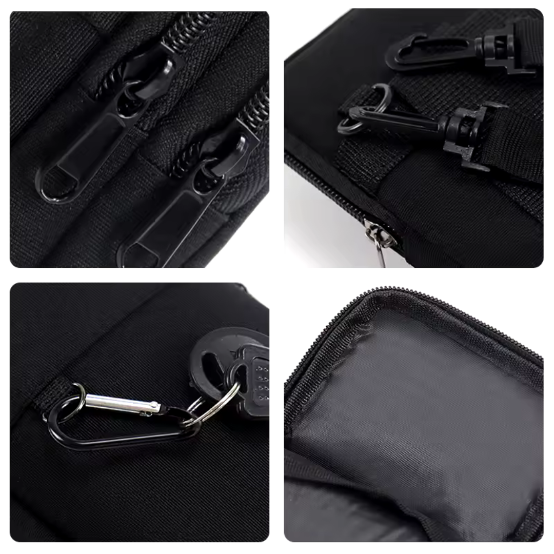 NoirFlex™ – Ceinture de Voyage Sport & Urbain