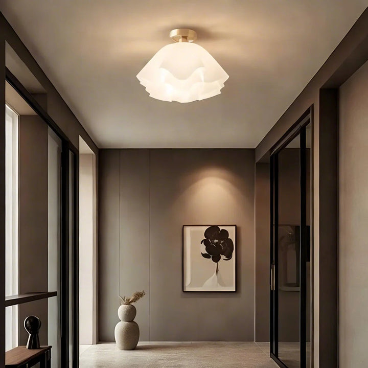 NeigeFleur™ – Luminaire de Plafond Fleur Minimaliste