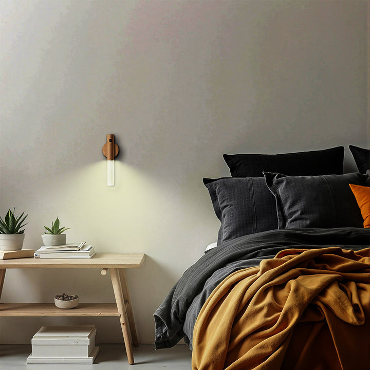LumiBois™ – Éclairage Mural USB Sans Fil