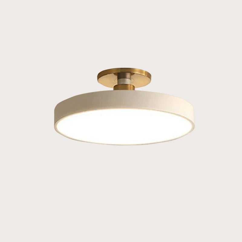 ScandiLumi™ – Luminaire Affleurant Rond et Épuré