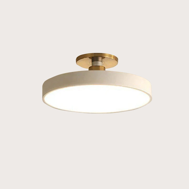ScandiLumi™ – Luminaire Affleurant Rond et Épuré