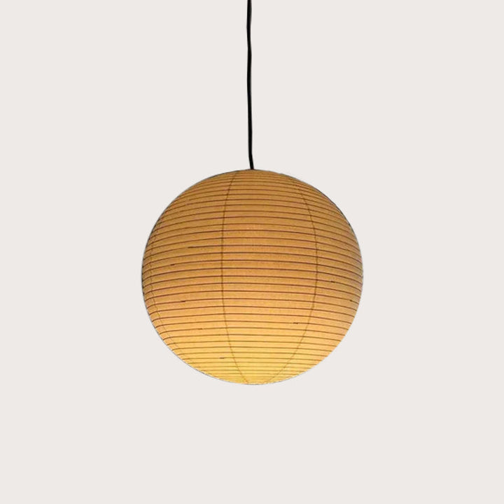 ÉclatNacré™ – Suspension Cage Aérienne en Papier Tissé
