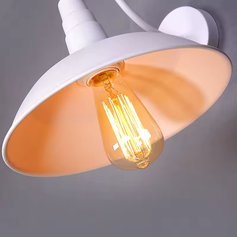 RustikLight™ – Applique Métallique à Interrupteur Intégré