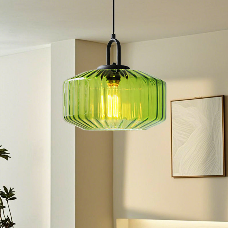 GlassiLign™ – Éclairage Nordique Moderne en Verre Rayé
