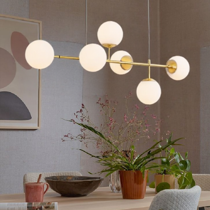 ÉclatSphère™ – Lampe Pendante Moderne en Forme d’Orbe