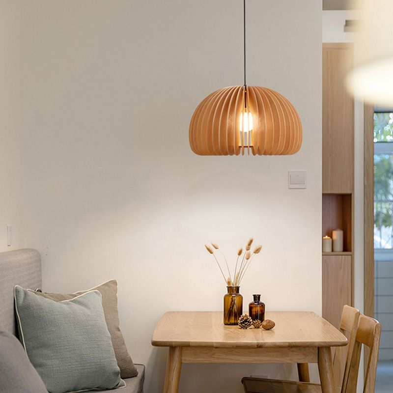 CitroLume™ – Chandelier Naturel au Design Citrouille