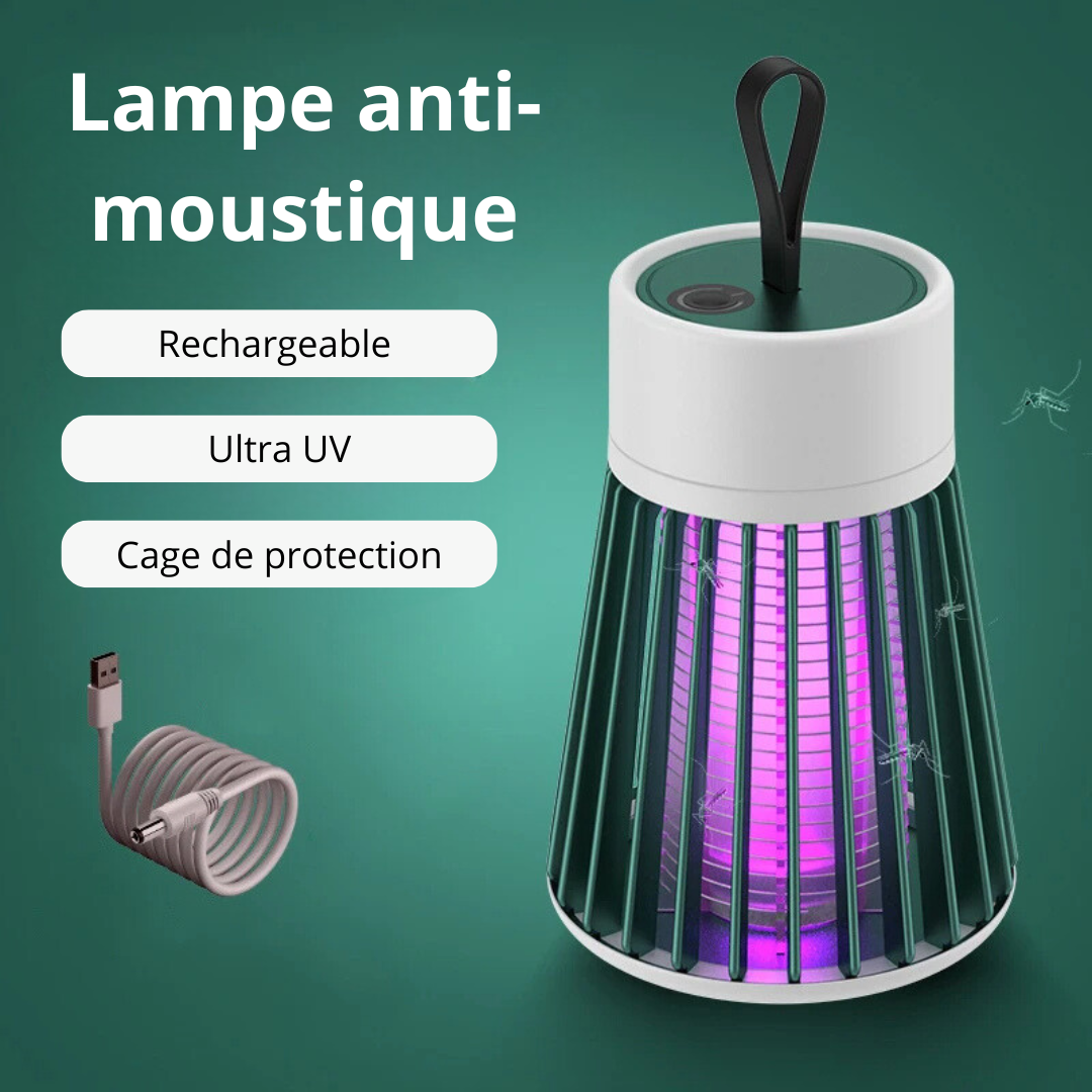 Lampe Protect™ – Anti-Moustique USB Haute Autonomie