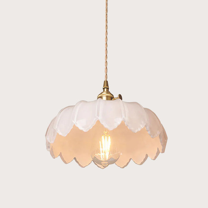 Bloomique™ – Lampe Fleur Contemporaine en Verre Soufflé