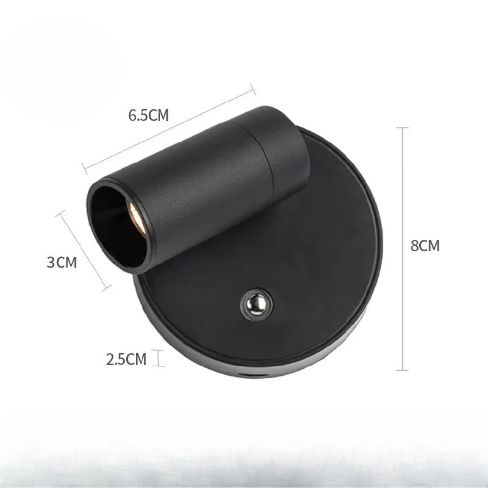 FlexiBright™ – Applique LED Murale Nomade et Tactile