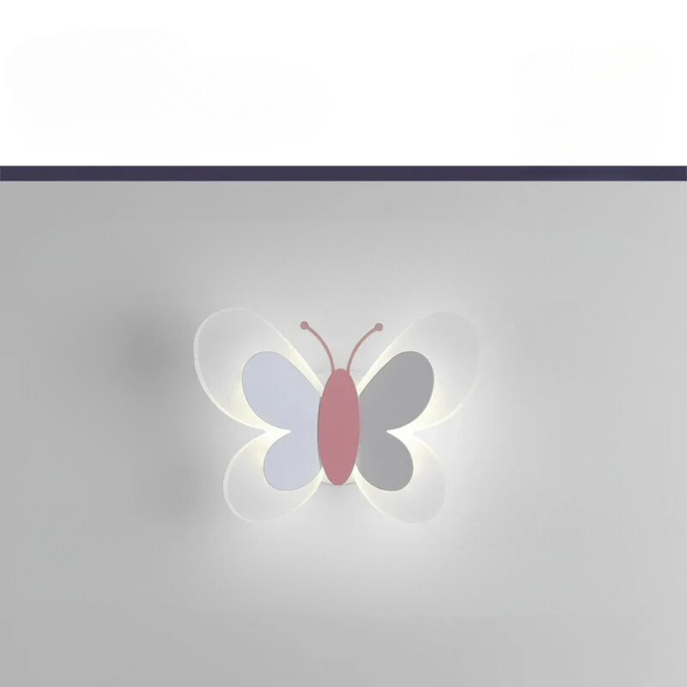 Éclat Aérien™ – Lampe Murale LED Style Papillon