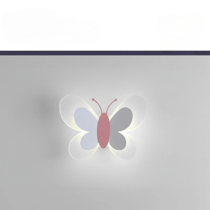 Éclat Aérien™ – Lampe Murale LED Style Papillon