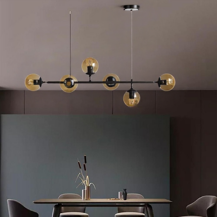 ÉclatSphère™ – Lampe Pendante Moderne en Forme d’Orbe