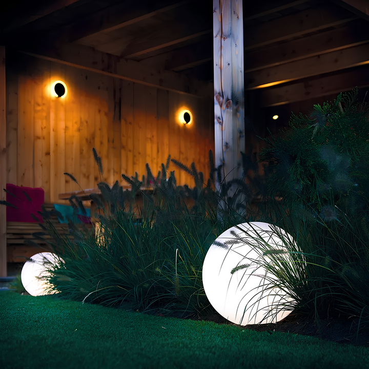 LumiOrbe™ – Lampe Sphérique de Jardin Multicolore