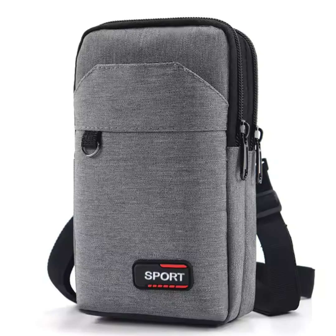 UrbanDrift™ – Ceinture Sport & Voyage en Gris Moderne