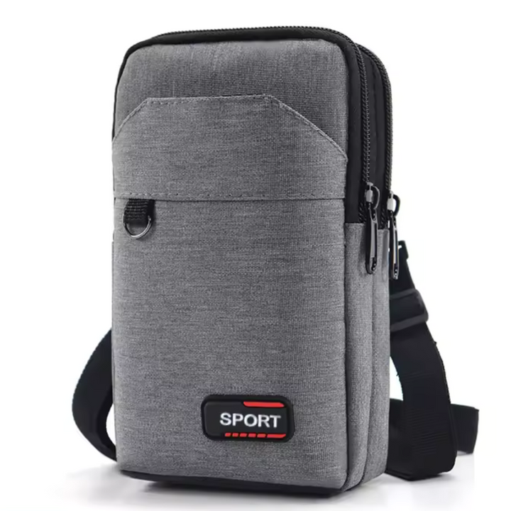 UrbanDrift™ – Ceinture Sport & Voyage en Gris Moderne