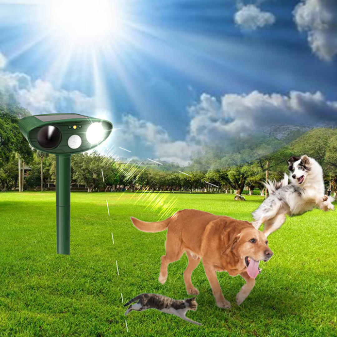 SoniGard™ – Protection Solaire Anti-Nuisibles à Ultrasons
