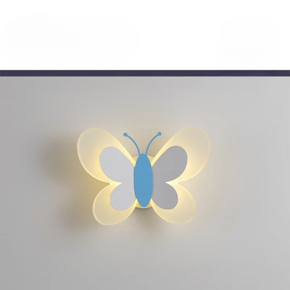 Éclat Aérien™ – Lampe Murale LED Style Papillon