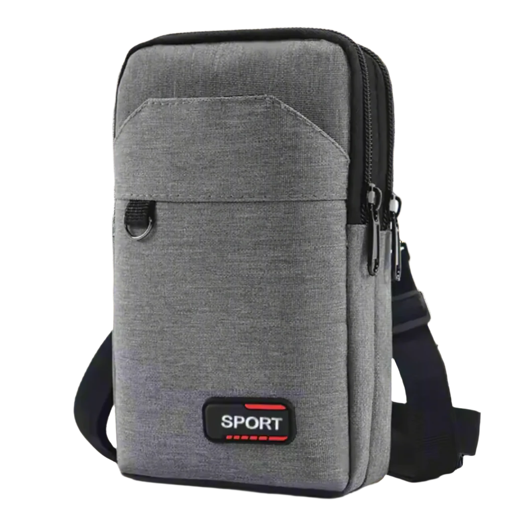 UrbanDrift™ – Ceinture Sport & Voyage en Gris Moderne