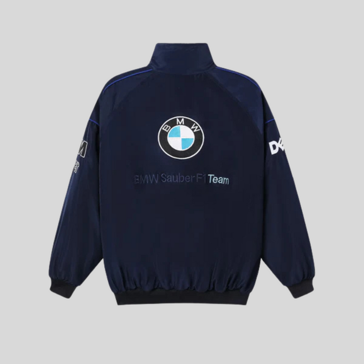 TrackLine™ – Veste Vintage Course Unisexe Édition BMW