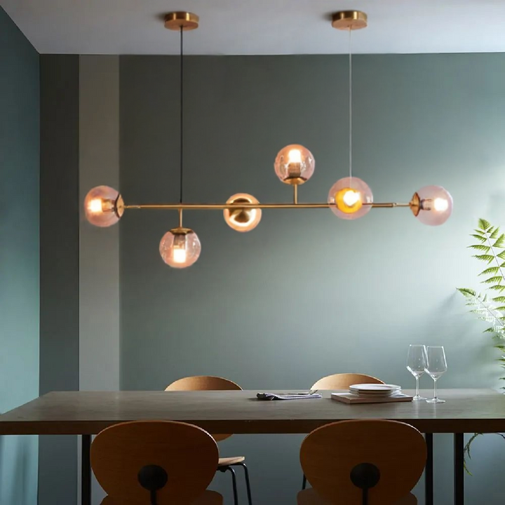 ÉclatSphère™ – Lampe Pendante Moderne en Forme d’Orbe