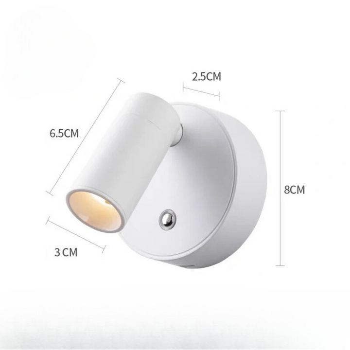 FlexiBright™ – Applique LED Murale Nomade et Tactile