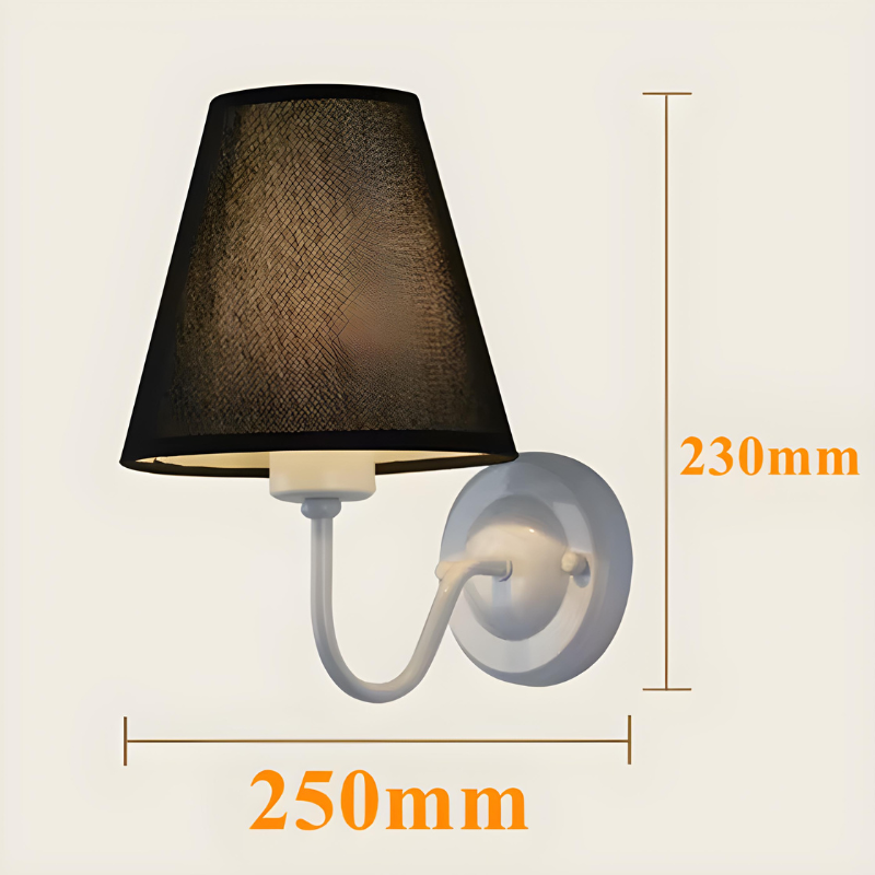 ScandiSoft™ – Éclairage Mural Scandinave en Lin Naturel