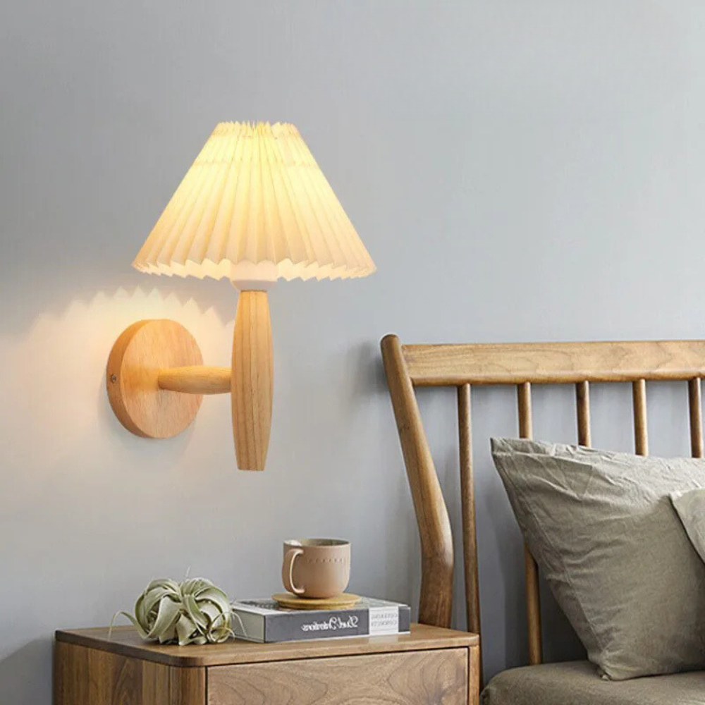 LignaLume™ – Applique Murale Bois au Design Épuré