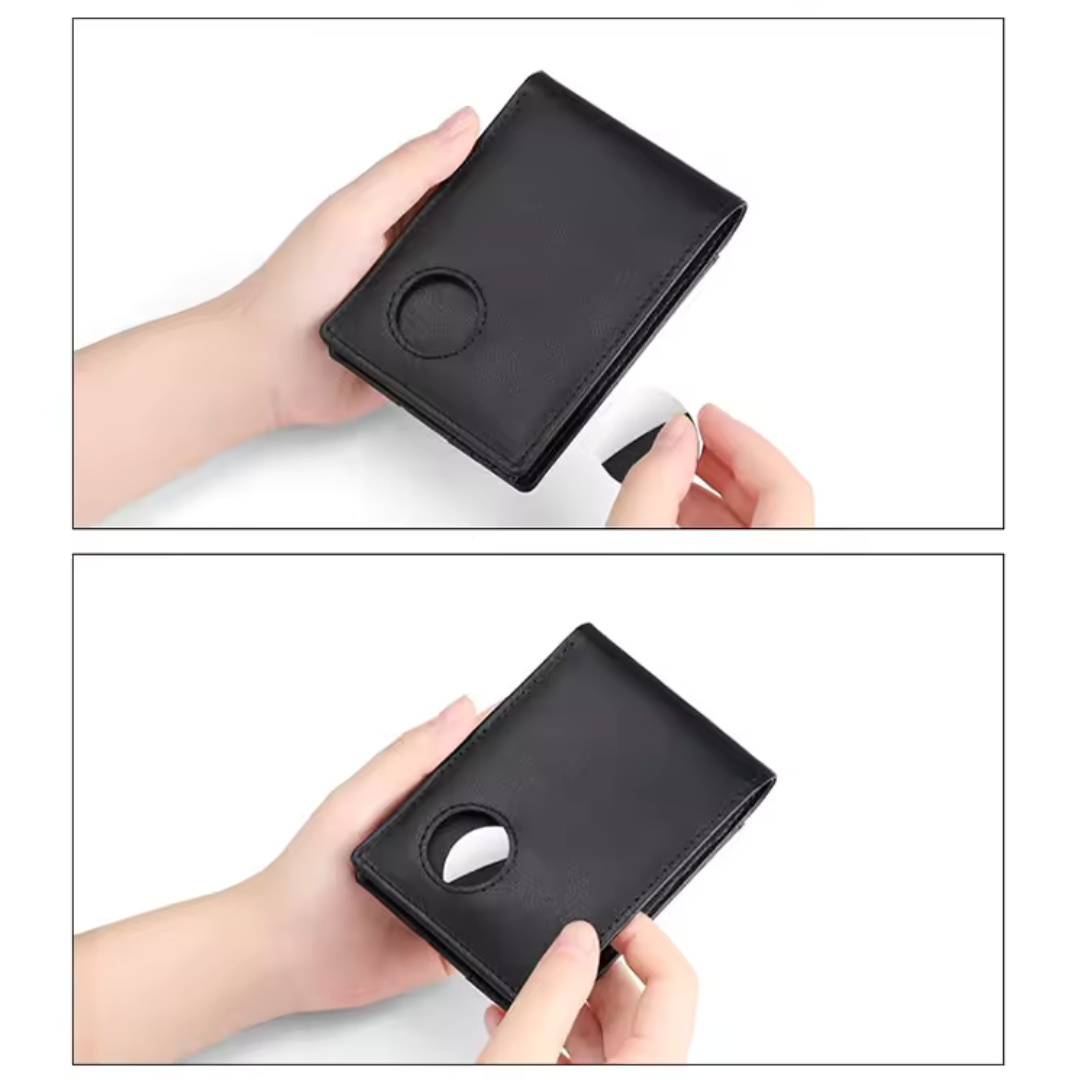 SlimTrack™ – Design Élégant & Protection AirTag Intégrée