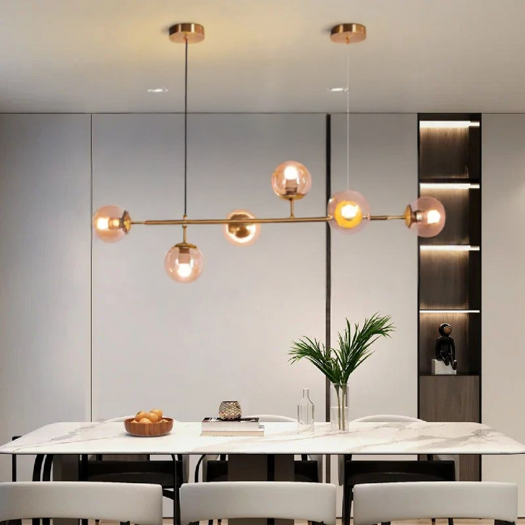 ÉclatSphère™ – Lampe Pendante Moderne en Forme d’Orbe