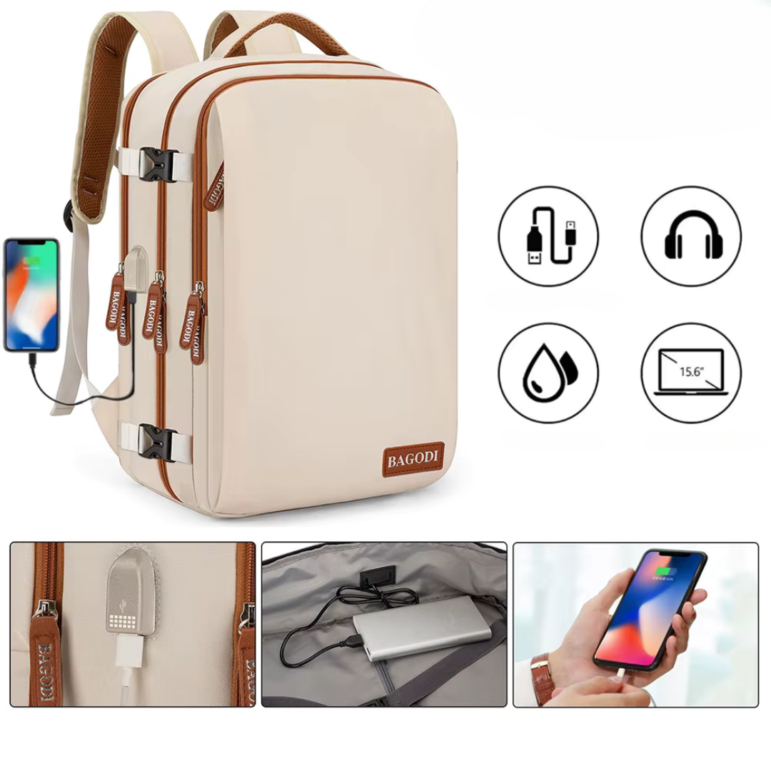 TerraNomad™ – Sac à Dos Spacieux avec Espace Ordinateur