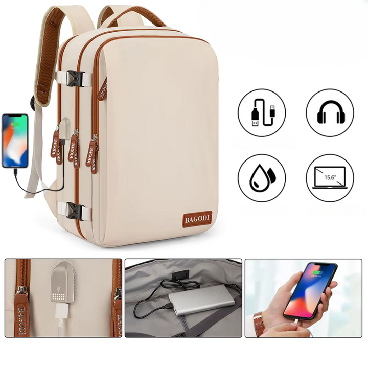 TerraNomad™ – Sac à Dos Spacieux avec Espace Ordinateur