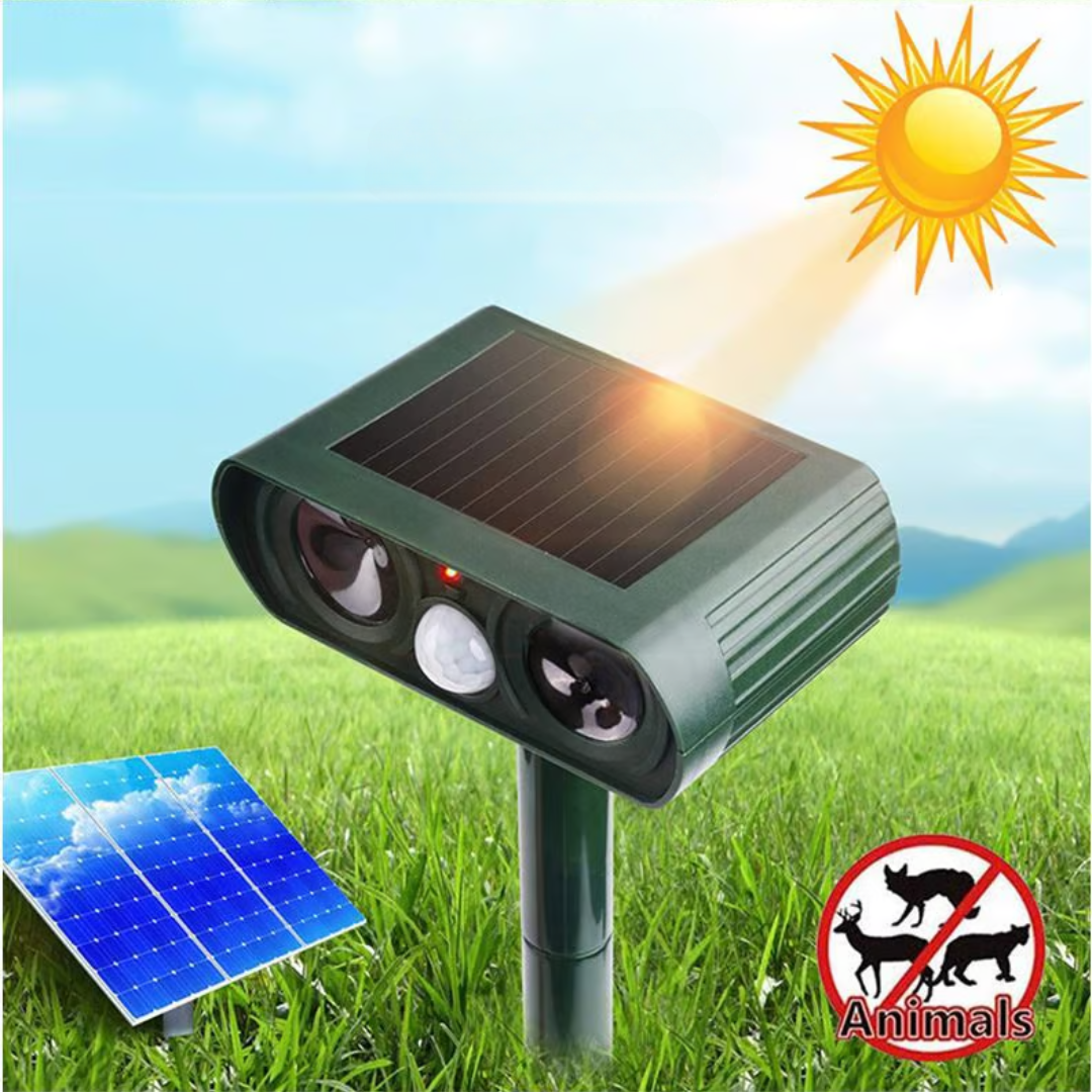 SoniGard™ – Protection Solaire Anti-Nuisibles à Ultrasons