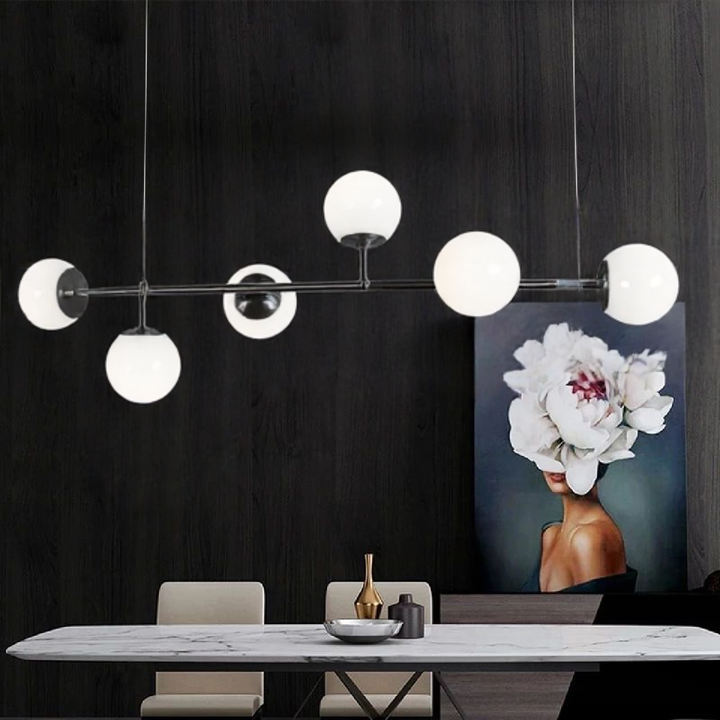 ÉclatSphère™ – Lampe Pendante Moderne en Forme d’Orbe