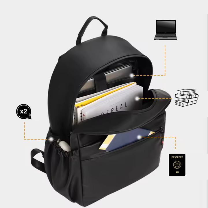 UrbanTrek™ – Sac à Dos Étanche avec Espace Ordinateur Portable