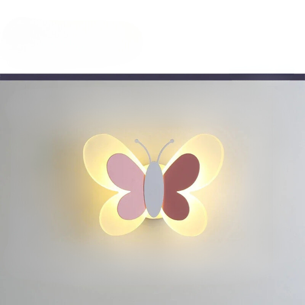 Éclat Aérien™ – Lampe Murale LED Style Papillon