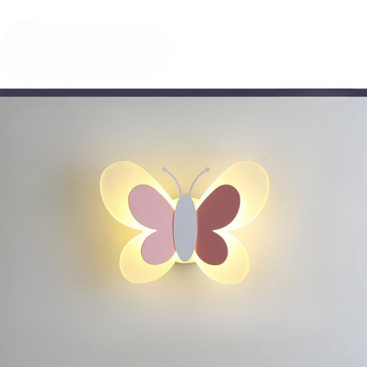 Éclat Aérien™ – Lampe Murale LED Style Papillon